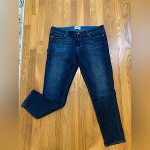 Paige ankle skyline “peg leg” jean